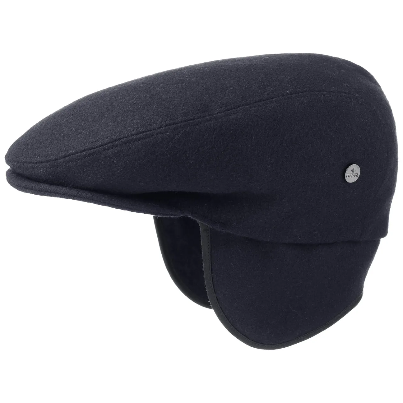 Teflon Flat Cap with Earflaps by Lierys