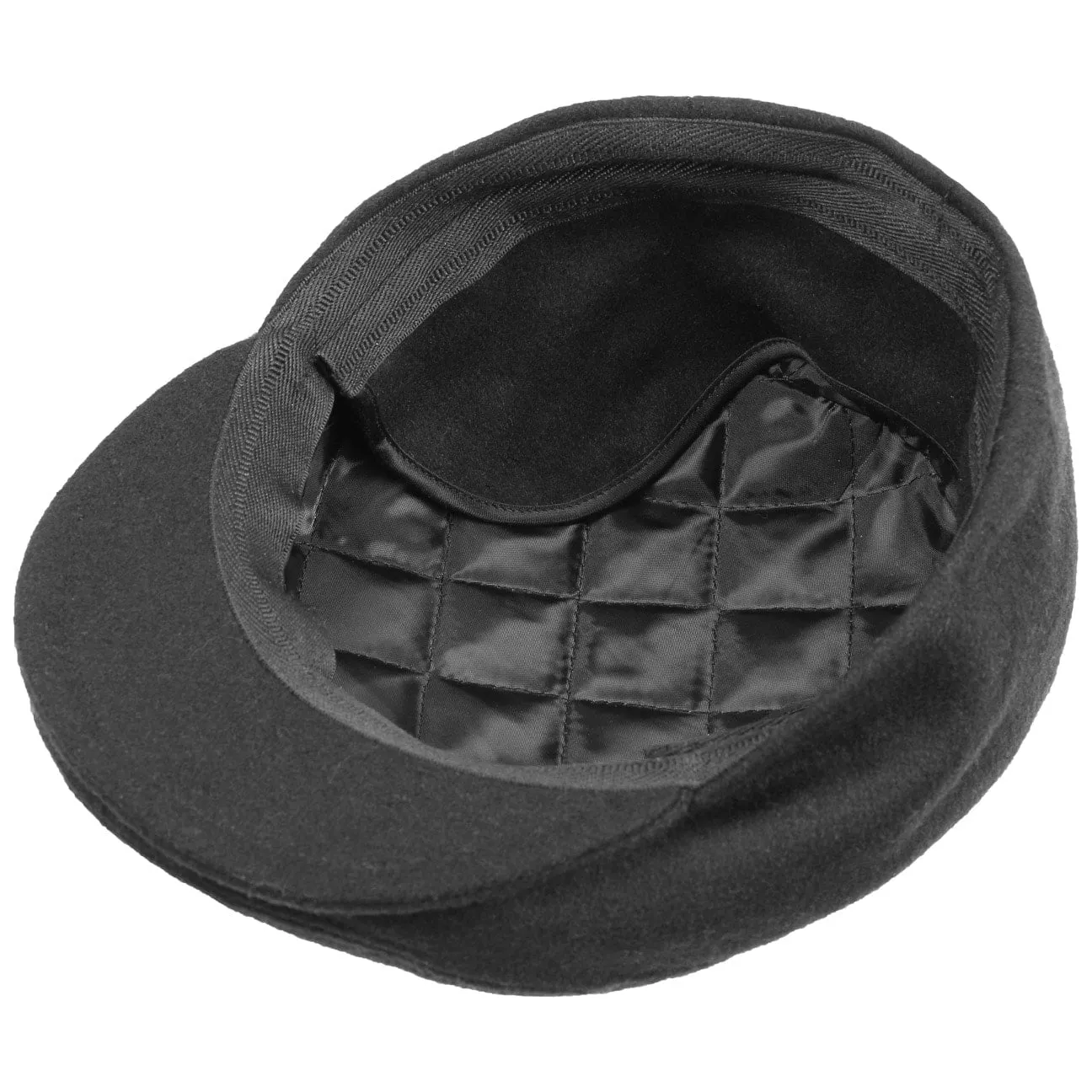 Teflon Flat Cap with Earflaps by Lierys