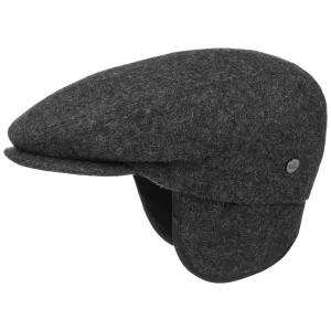 Teflon Flat Cap with Earflaps by Lierys