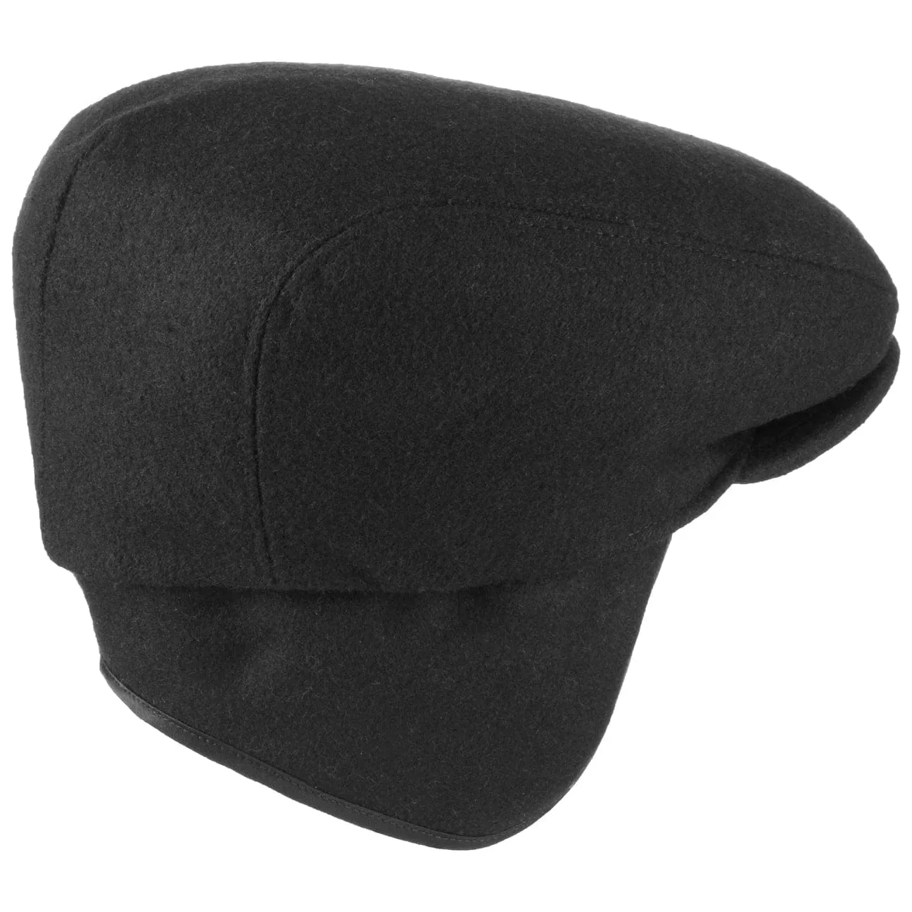 Teflon Flat Cap with Earflaps by Lierys