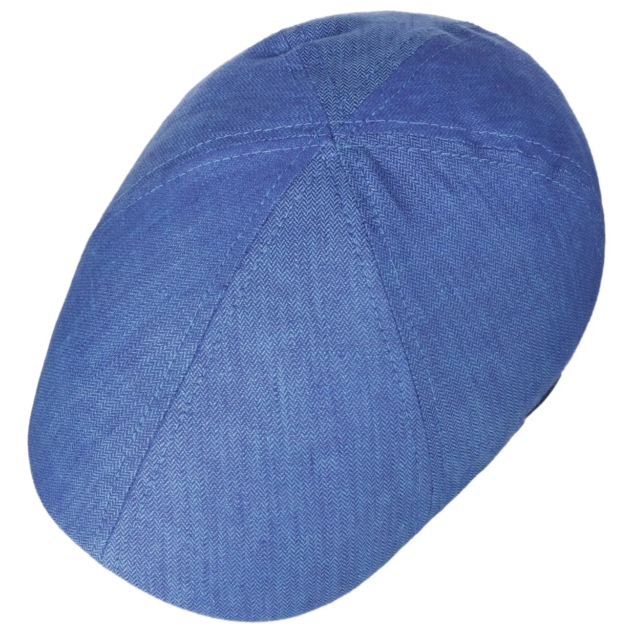 Texas Descott Linen Flat Cap by Stetson