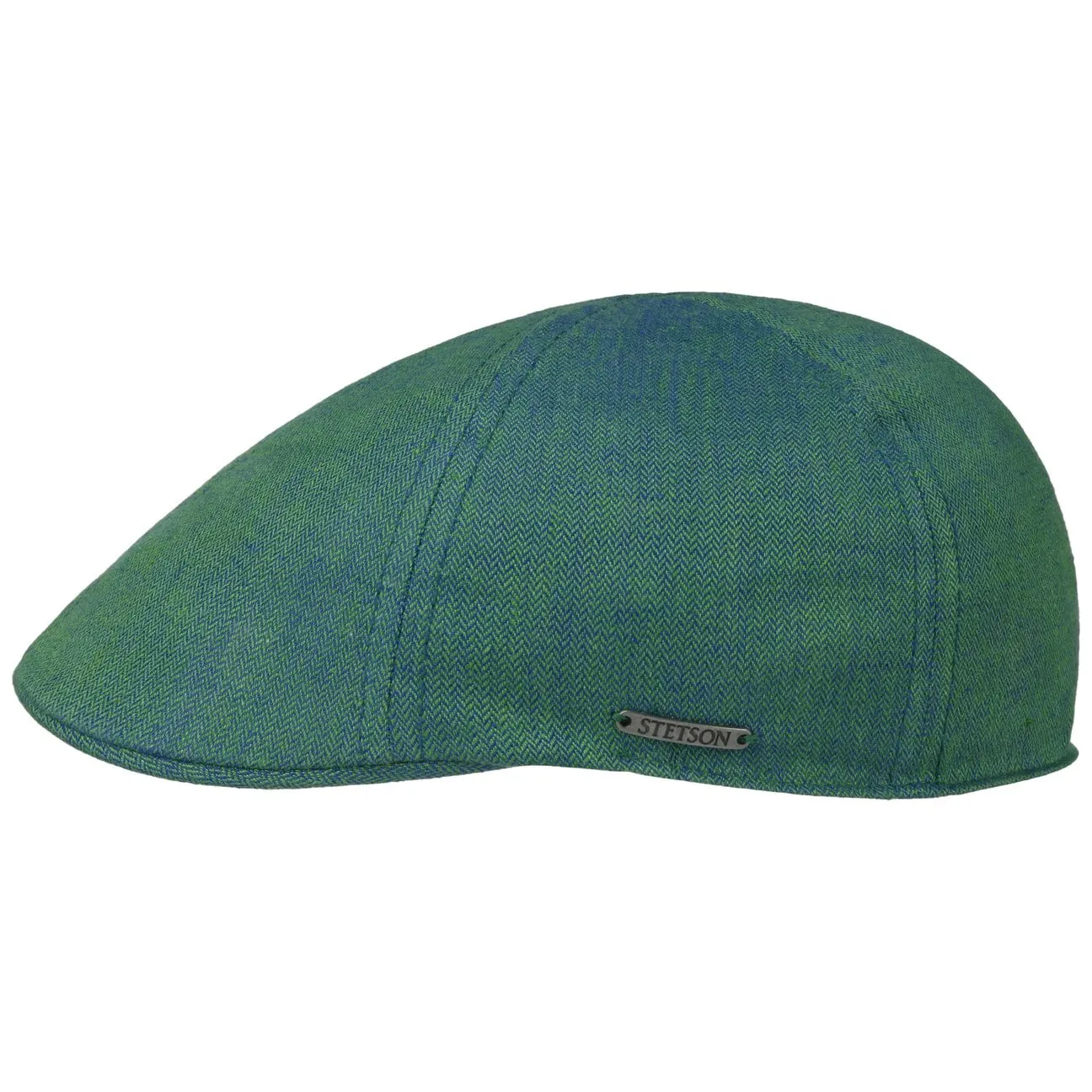 Texas Descott Linen Flat Cap by Stetson
