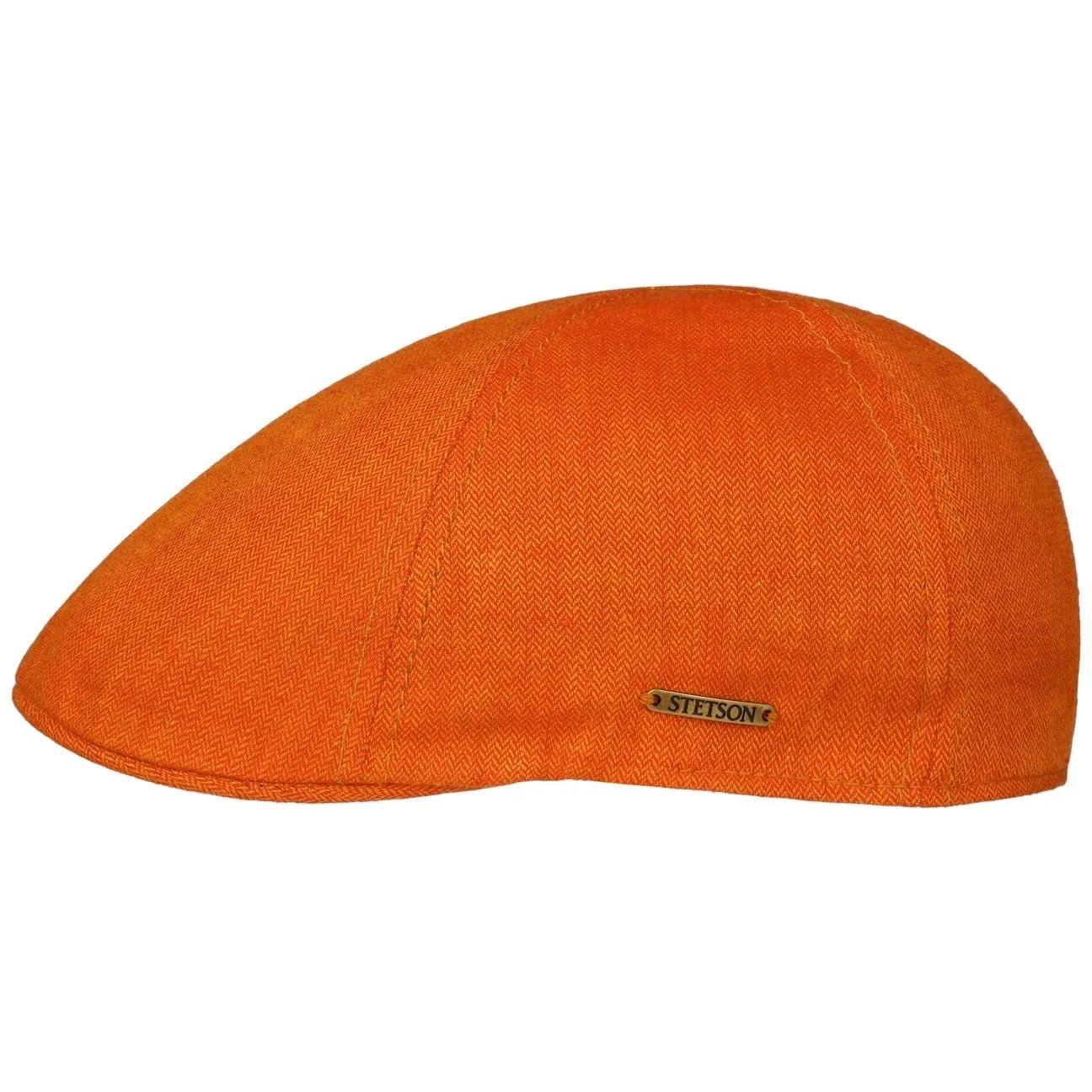 Texas Descott Linen Flat Cap by Stetson