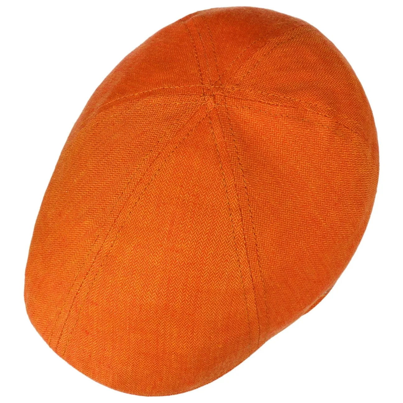 Texas Descott Linen Flat Cap by Stetson