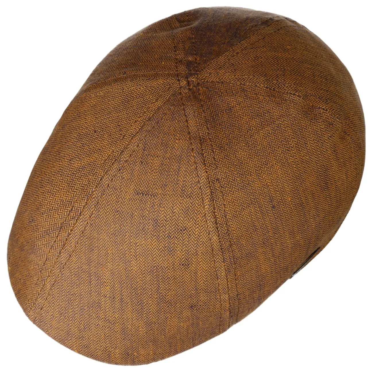 Texas Descott Linen Flat Cap by Stetson