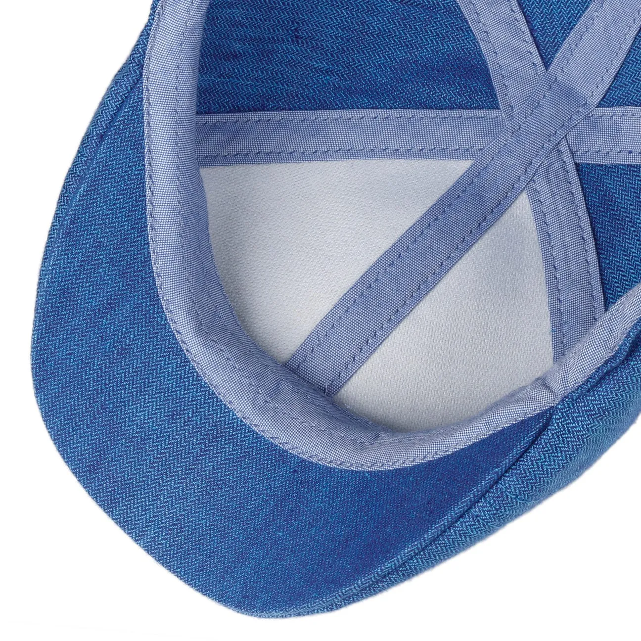 Texas Descott Linen Flat Cap by Stetson