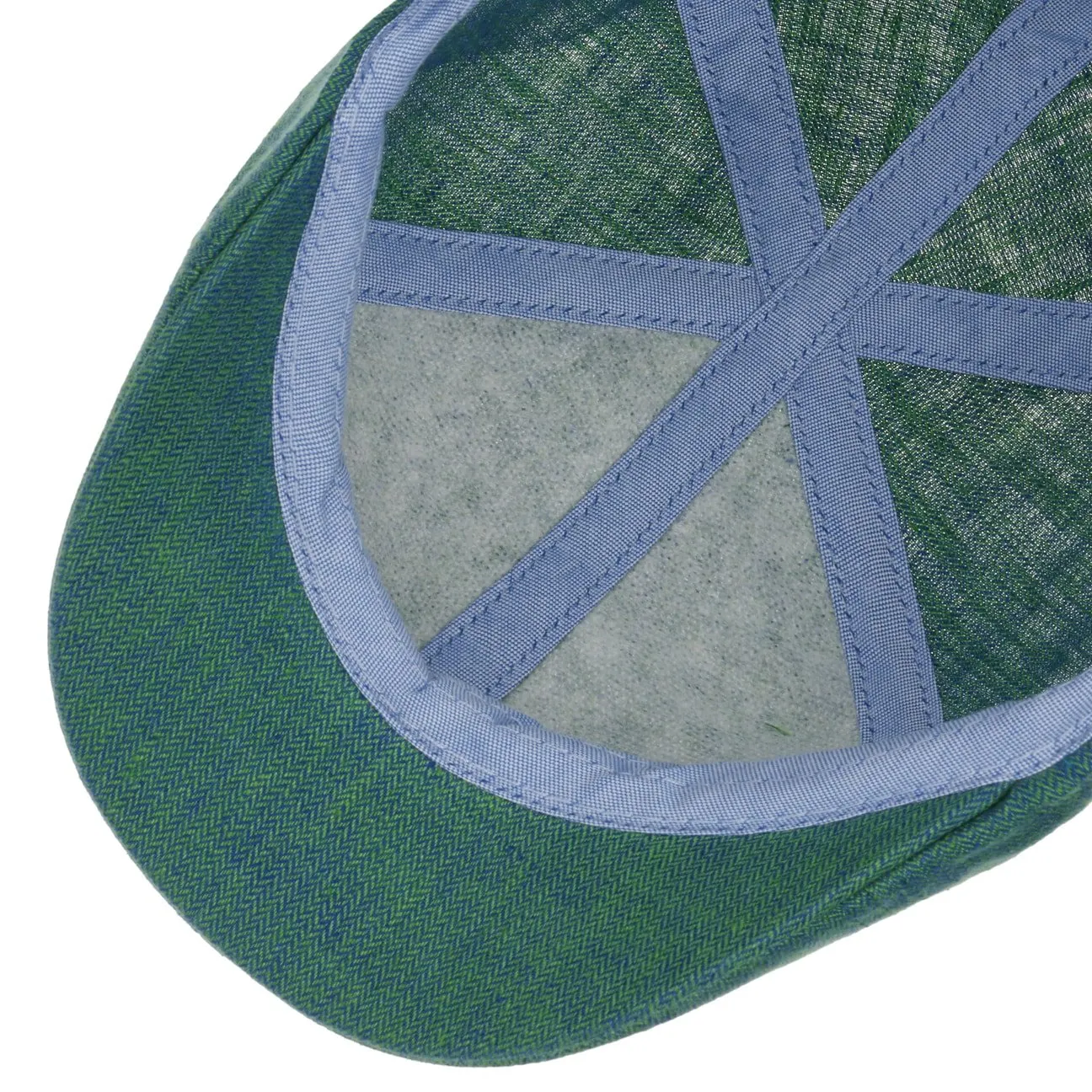 Texas Descott Linen Flat Cap by Stetson
