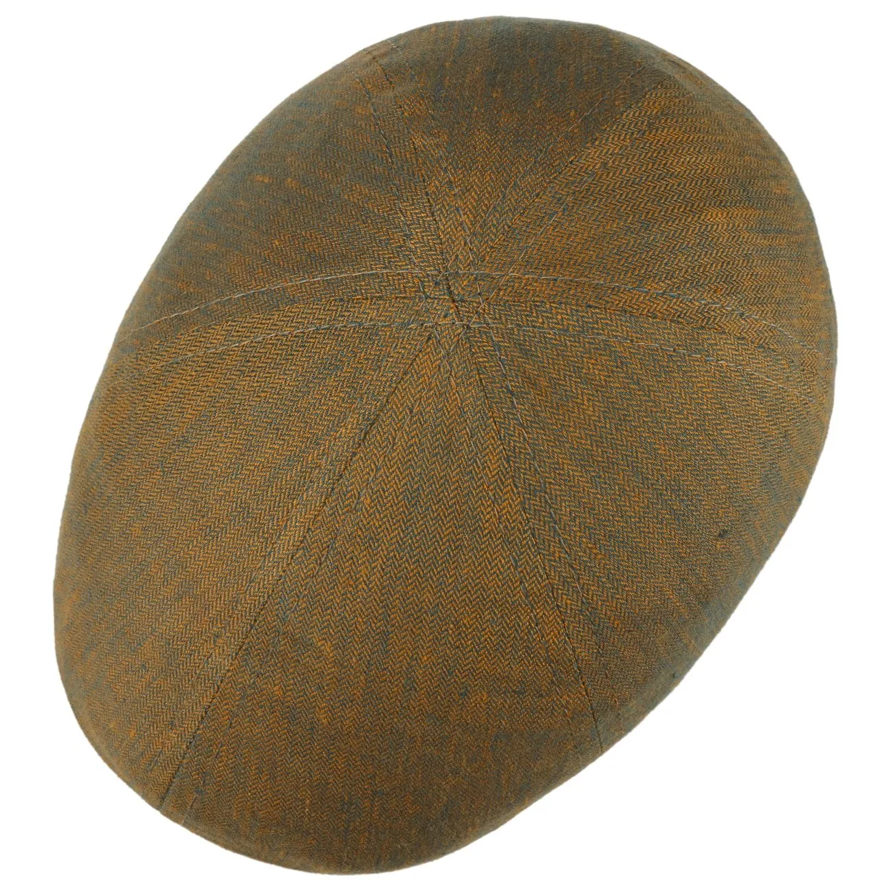 Texas Descott Linen Flat Cap by Stetson