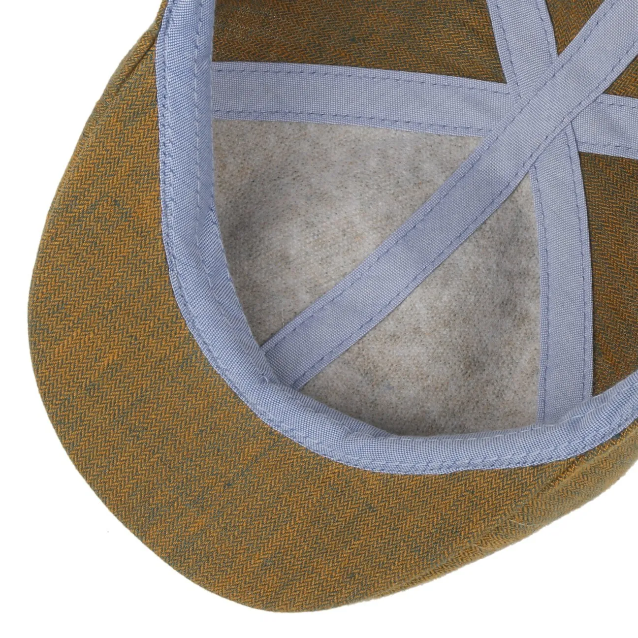 Texas Descott Linen Flat Cap by Stetson