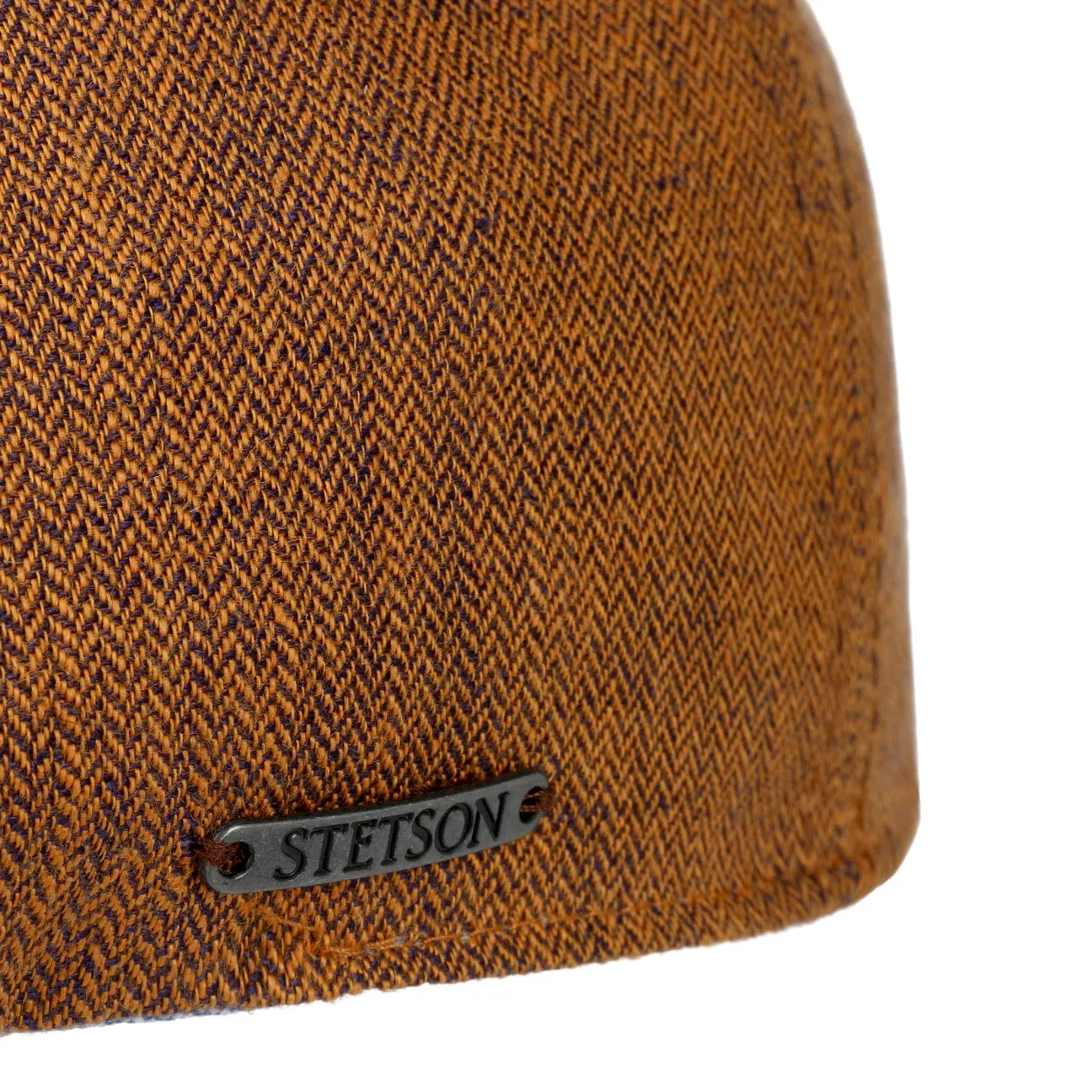 Texas Descott Linen Flat Cap by Stetson
