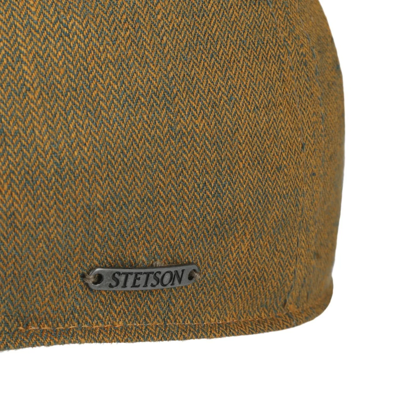 Texas Descott Linen Flat Cap by Stetson