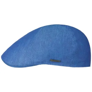 Texas Descott Linen Flat Cap by Stetson