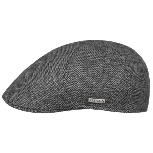 Texas Fine Herringbone Flat Cap by Stetson