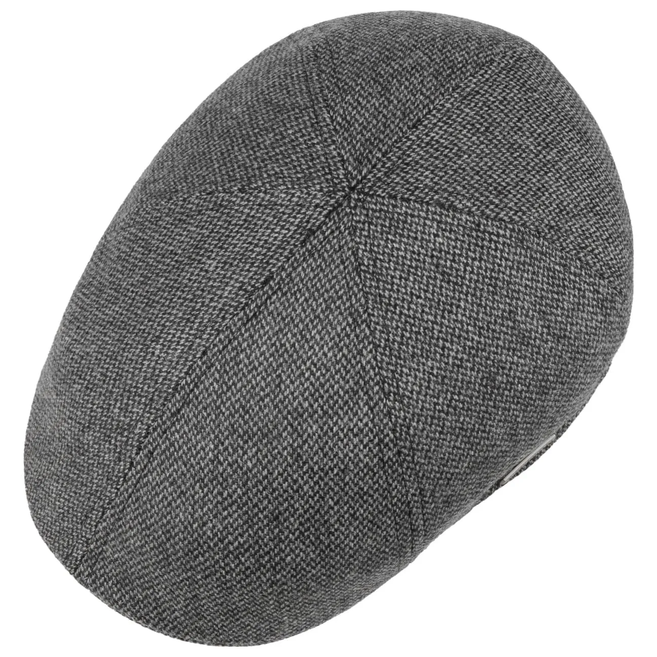 Texas Fine Herringbone Flat Cap by Stetson