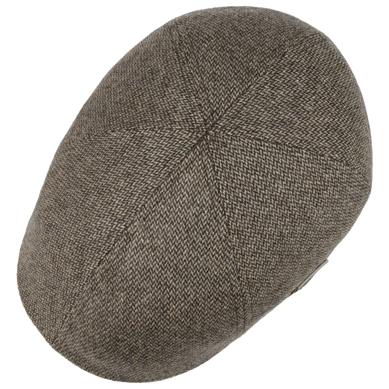 Texas Fine Herringbone Flat Cap by Stetson