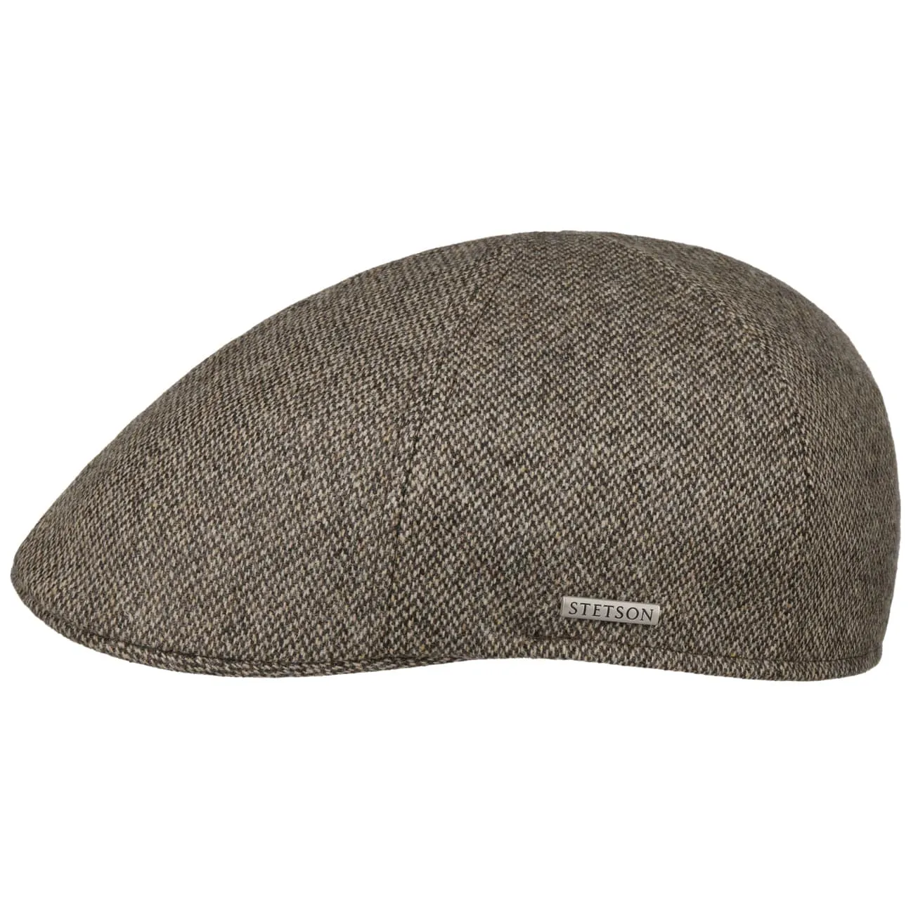 Texas Fine Herringbone Flat Cap by Stetson
