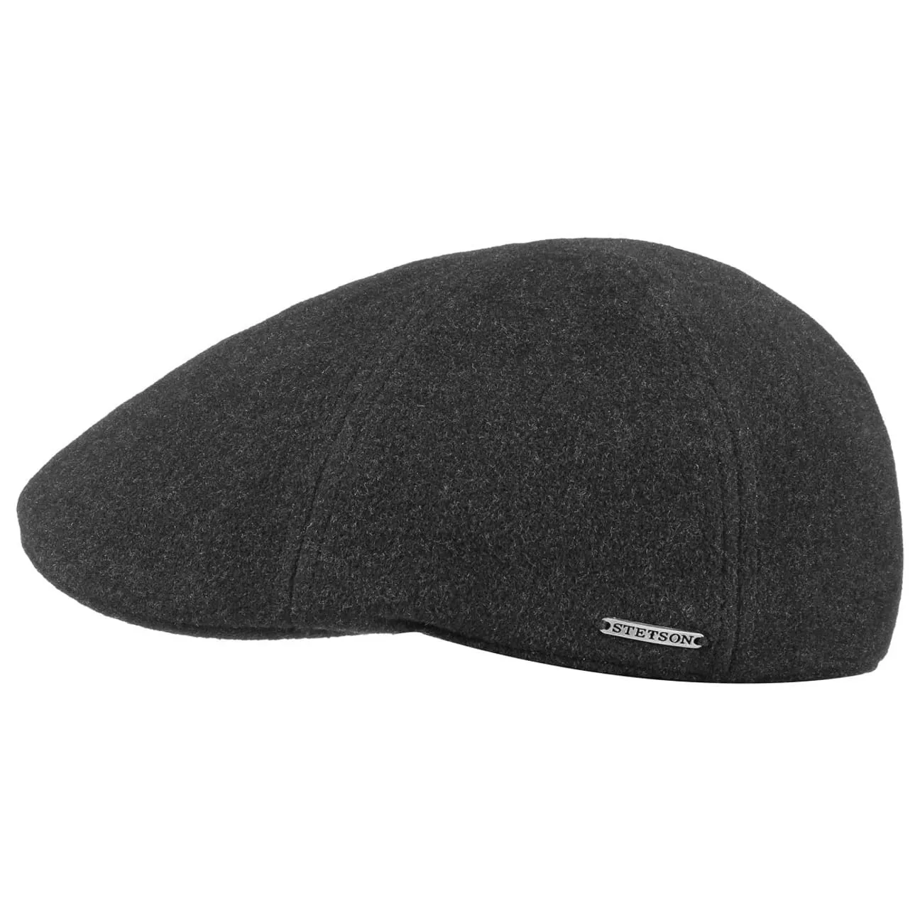 Texas Wool Earflap Flat Cap by Stetson