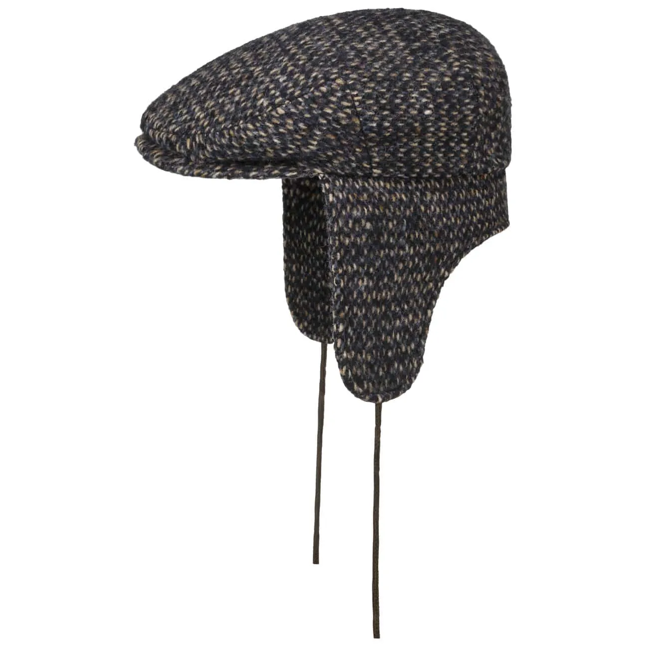 Tuckmill Flat Cap with Ear Flaps by Stetson