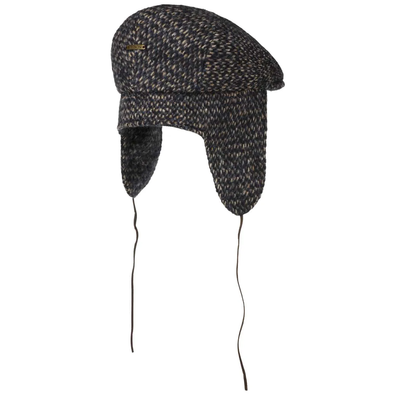 Tuckmill Flat Cap with Ear Flaps by Stetson