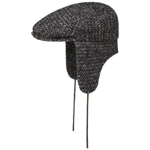 Tuckmill Flat Cap with Ear Flaps by Stetson