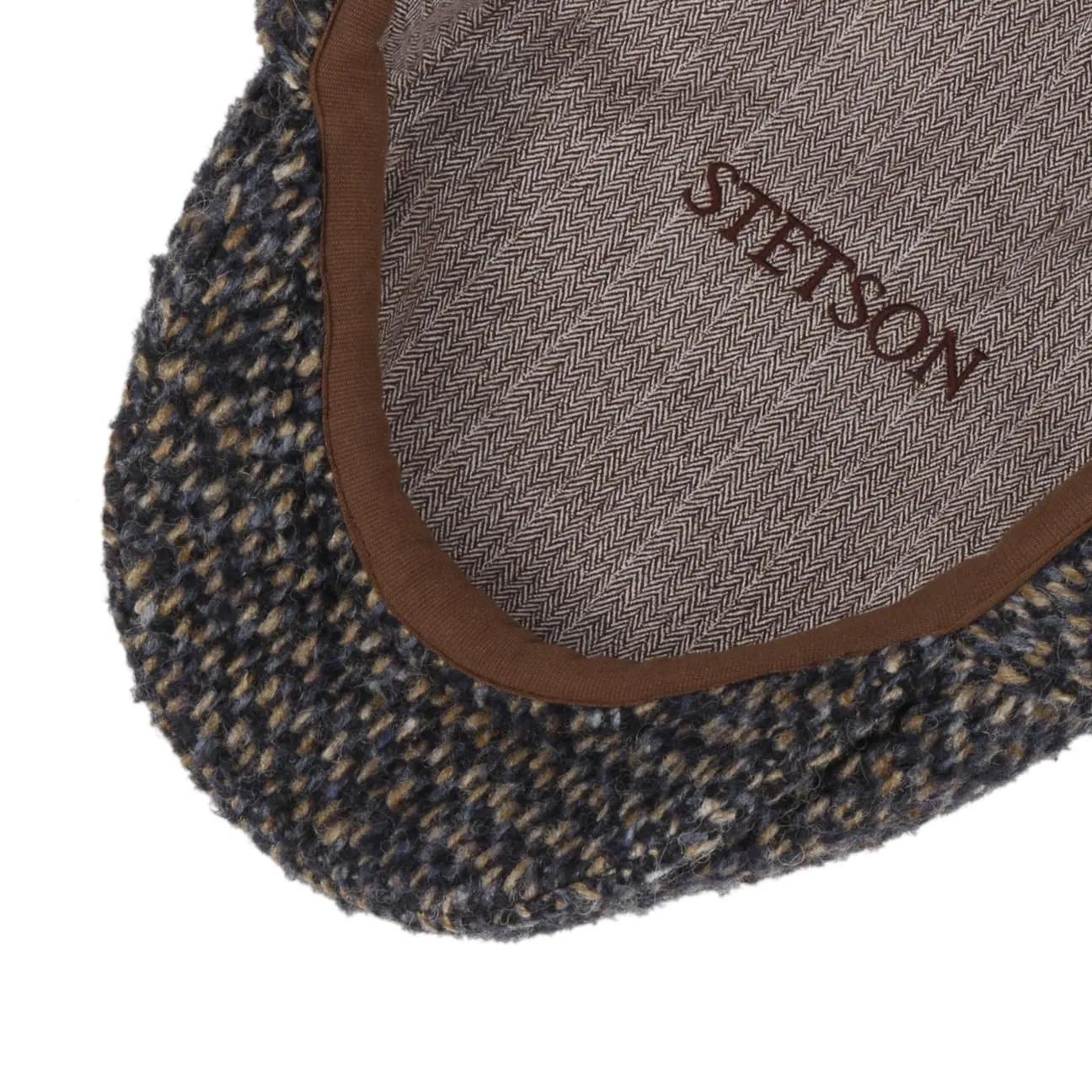 Tuckmill Flat Cap with Ear Flaps by Stetson