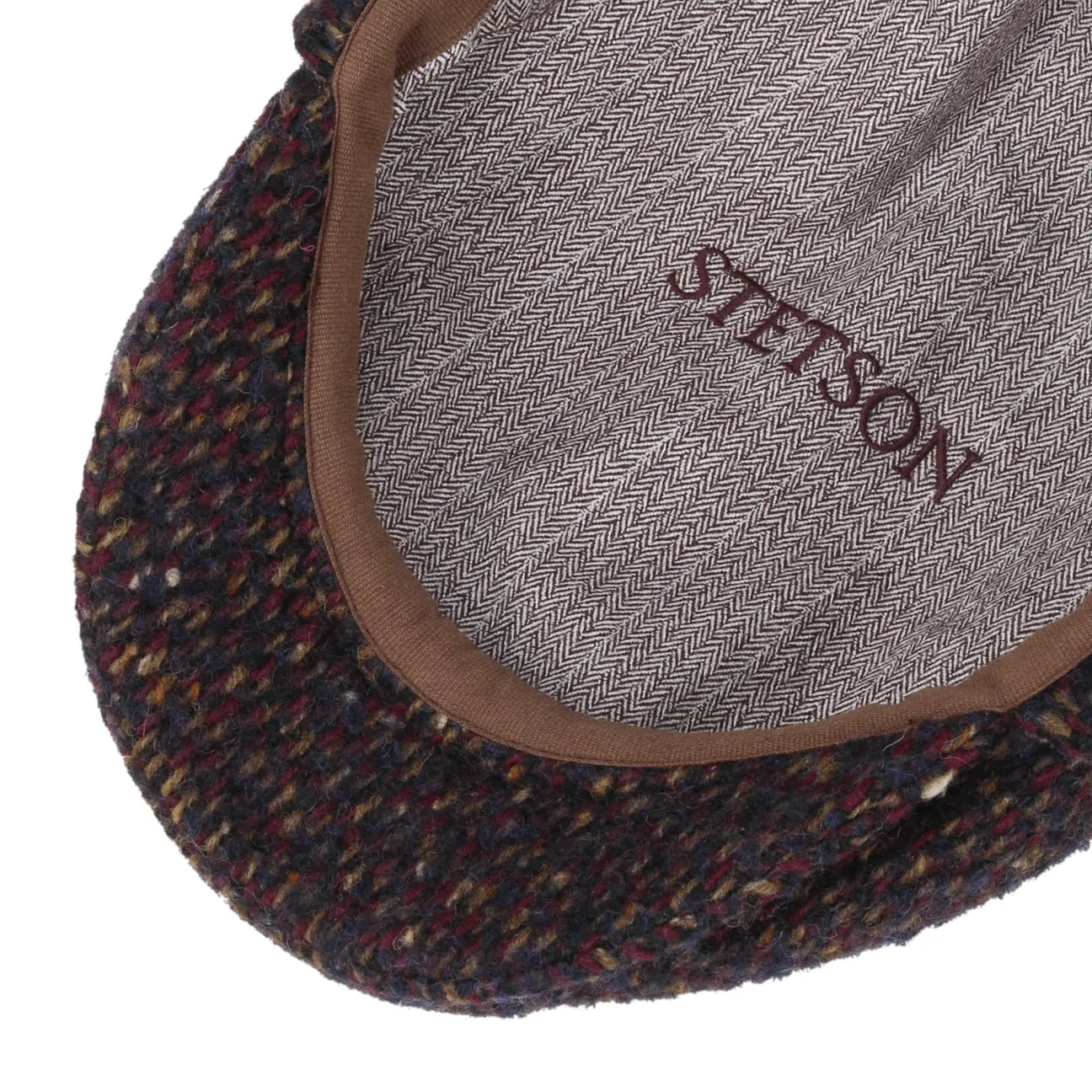 Tuckmill Flat Cap with Ear Flaps by Stetson