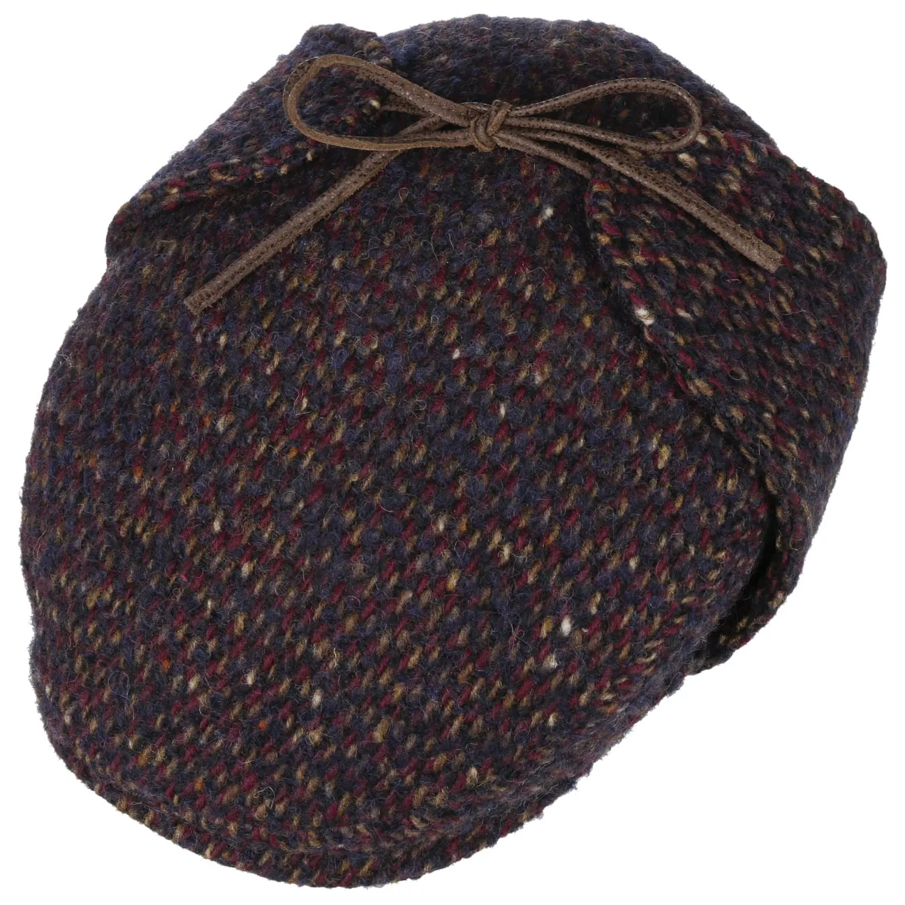 Tuckmill Flat Cap with Ear Flaps by Stetson