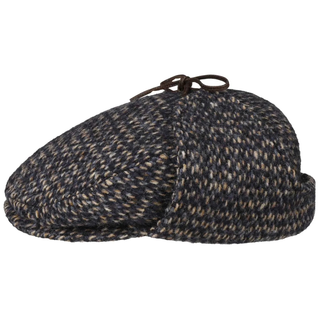 Tuckmill Flat Cap with Ear Flaps by Stetson