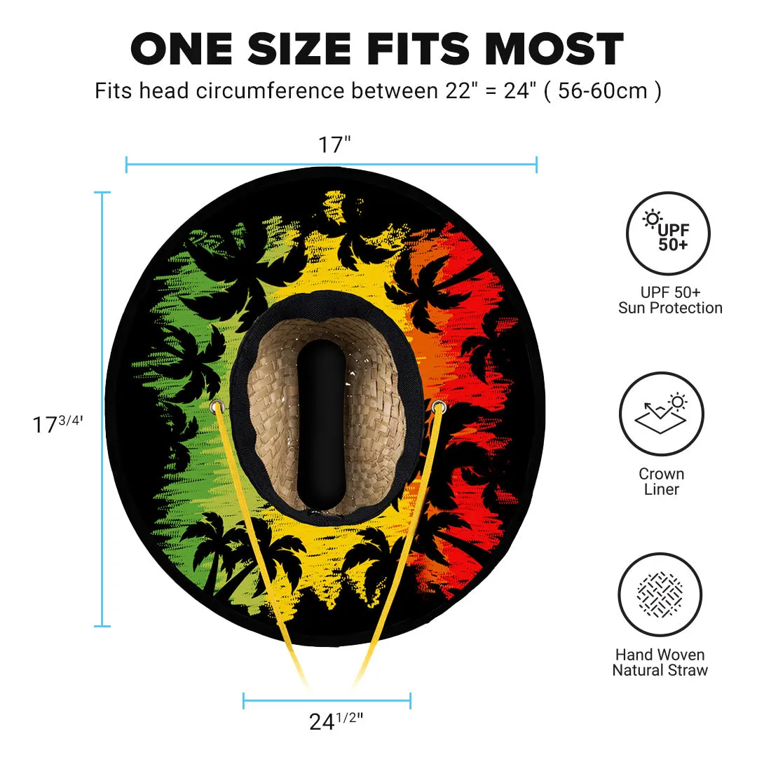 Under Brim Straw Hat | Rasta 2.0
