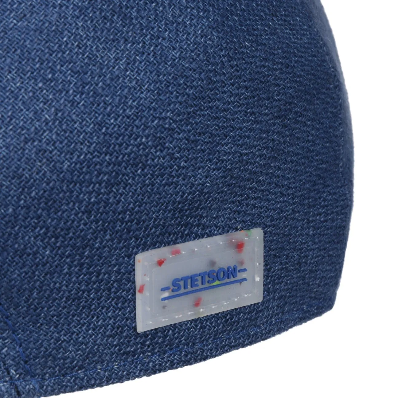 Uni Sustainable Linen Flat Cap by Stetson