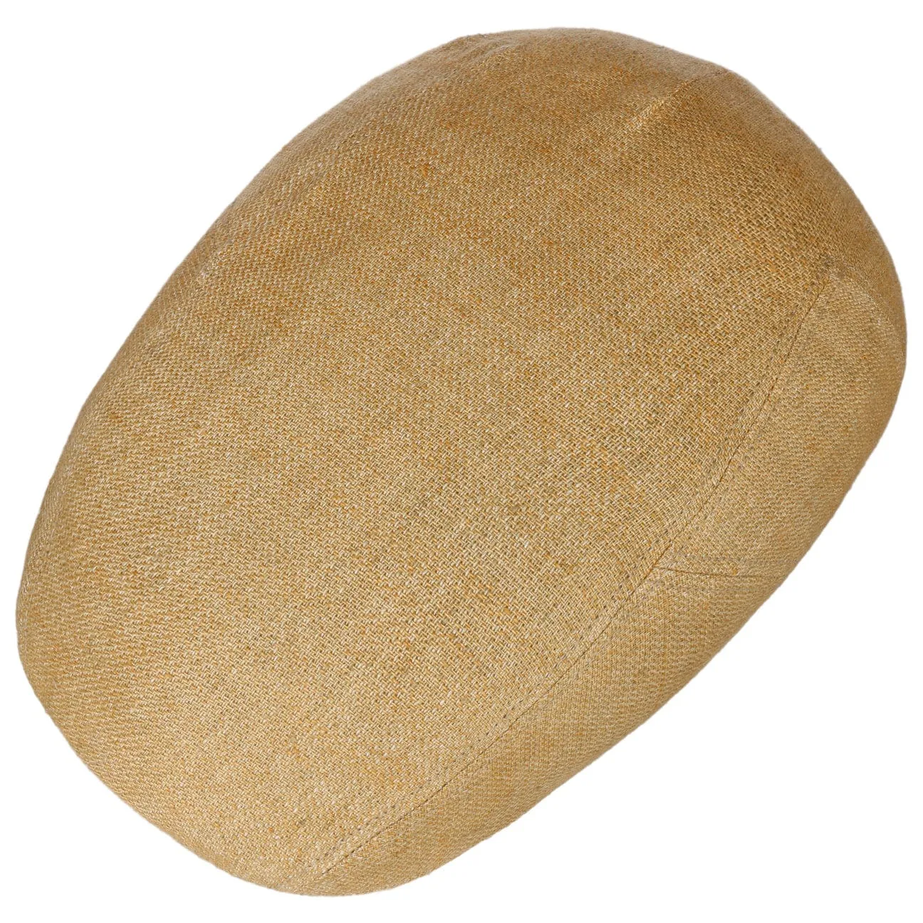 Uni Sustainable Linen Flat Cap by Stetson