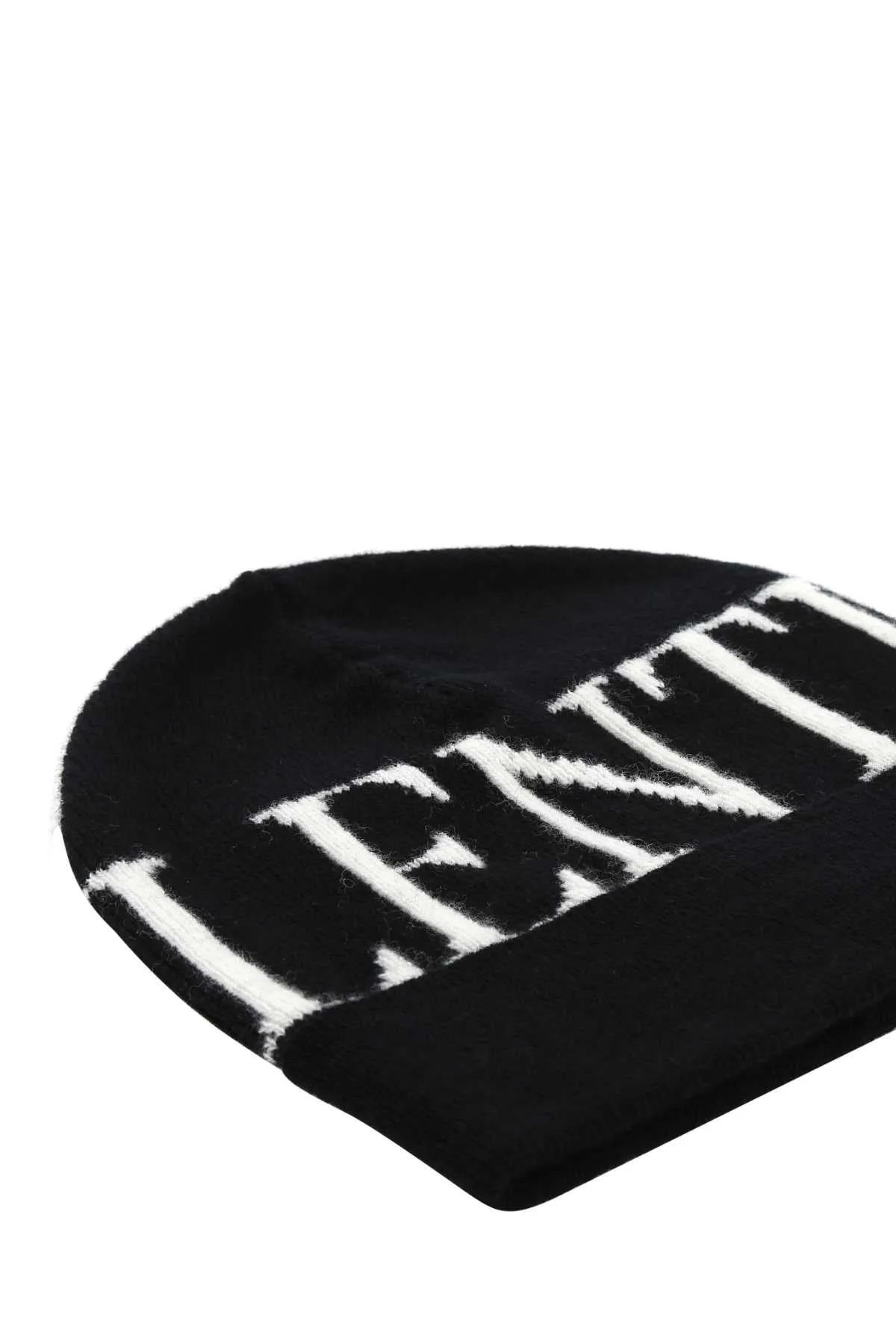 Valentino Logo Intarsia Beanie