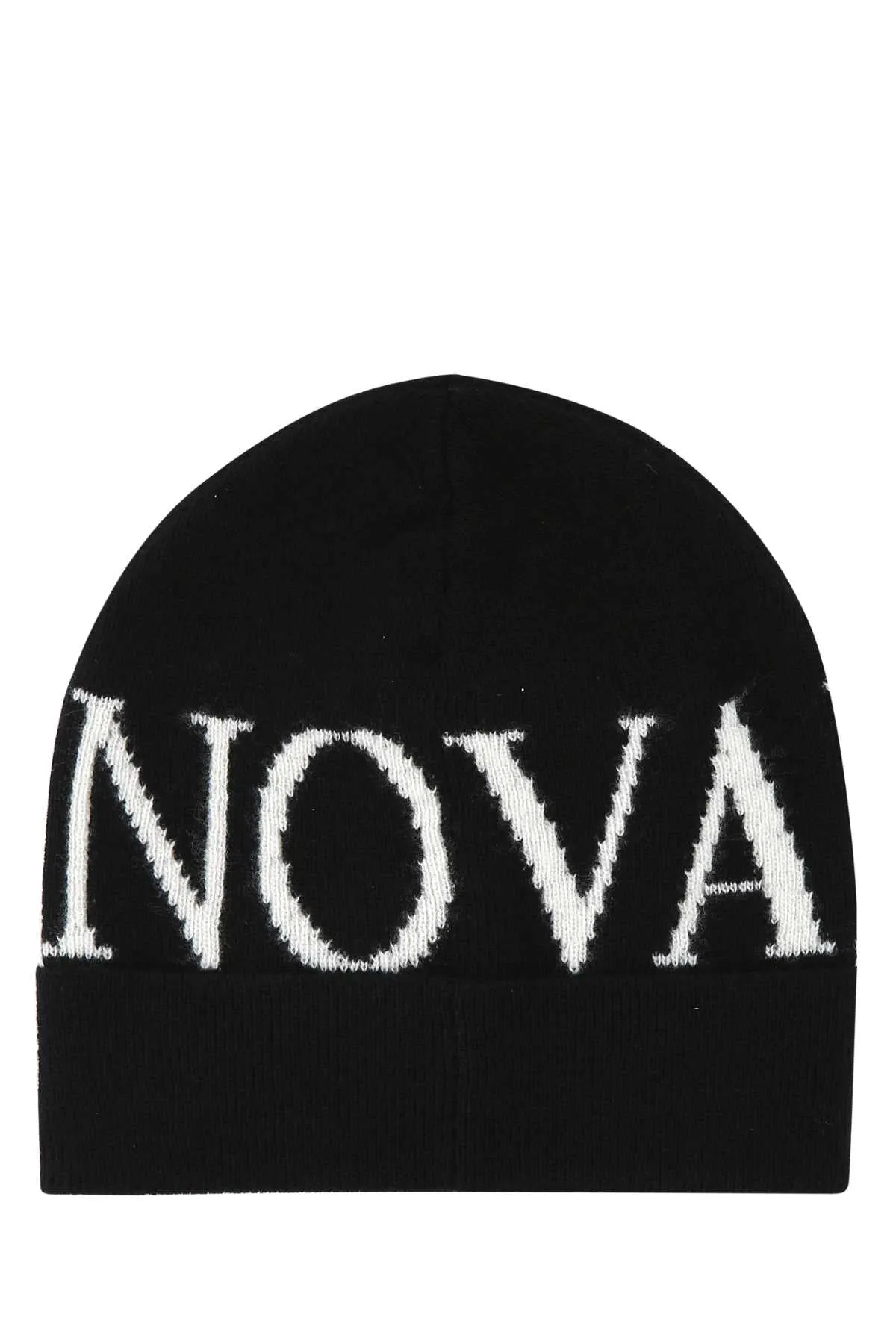 Valentino Logo Intarsia Beanie