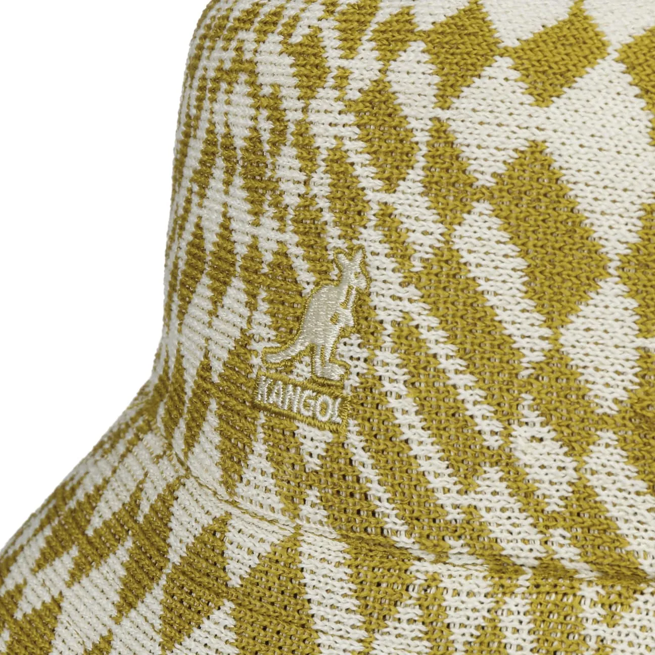 Warped Check Bucket Cloth Hat by Kangol