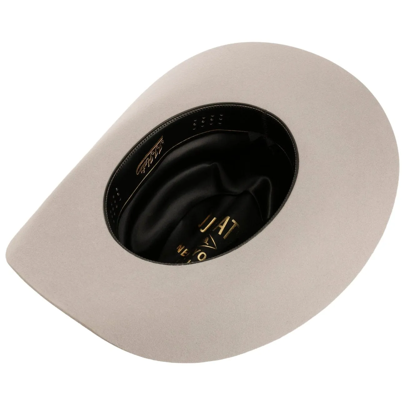 Western Silver Buckle Woolfelt Buffalo Pinch by JJ Hats