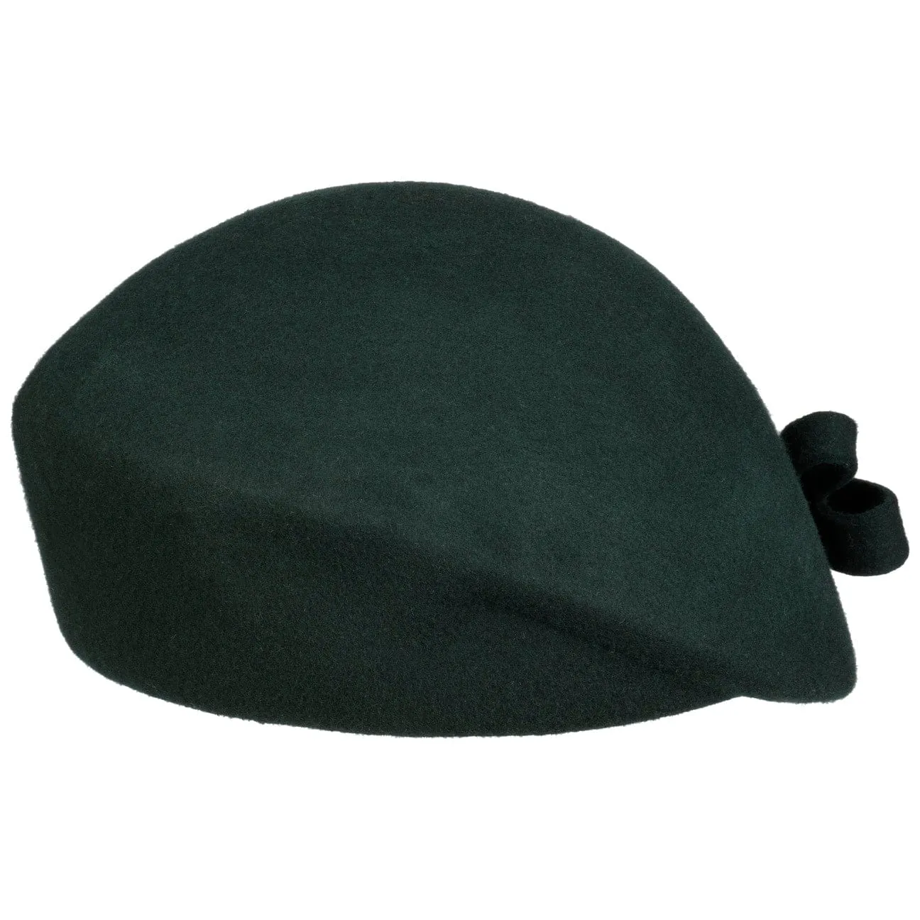 Wool Beret With Loop by Lierys