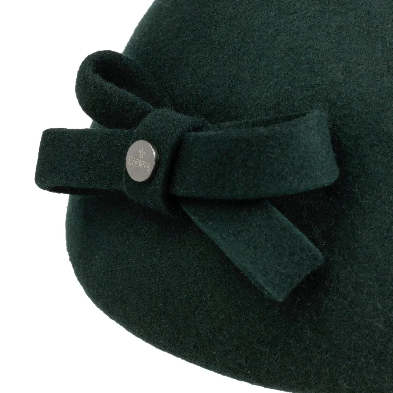 Wool Beret With Loop by Lierys