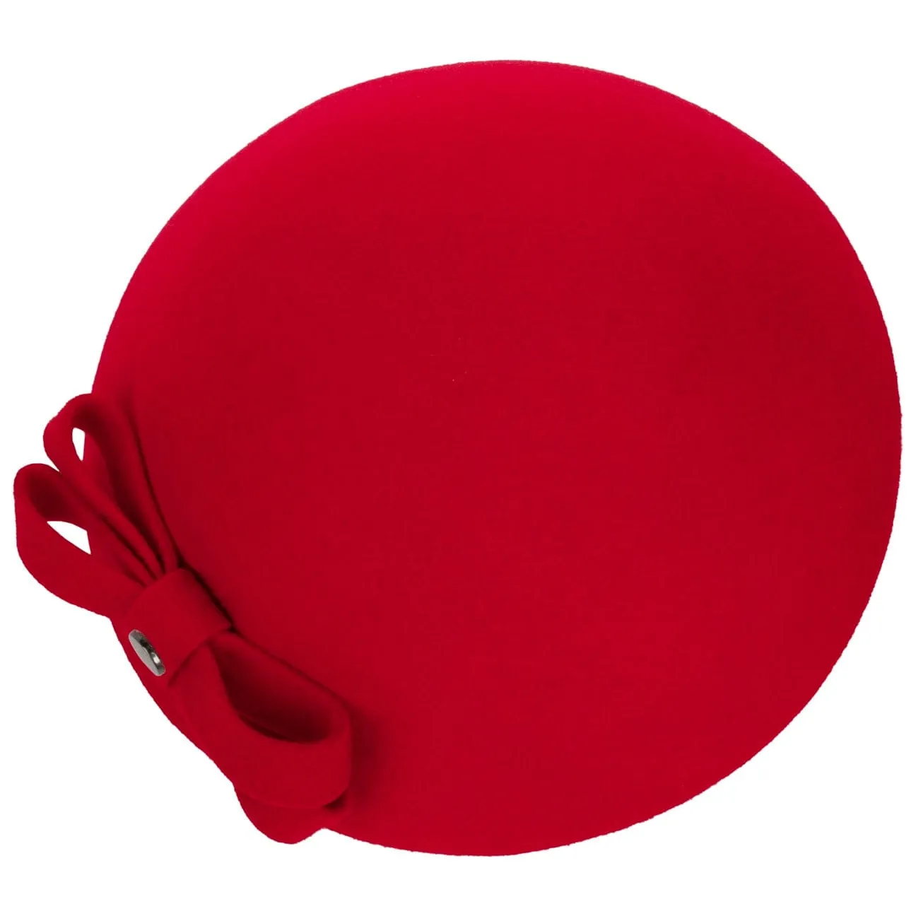 Wool Beret With Loop by Lierys