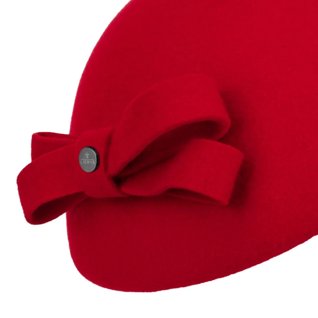 Wool Beret With Loop by Lierys